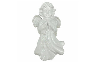 Новорічна іграшка Ангел молиться (білий) 0.30х0.30х6 см